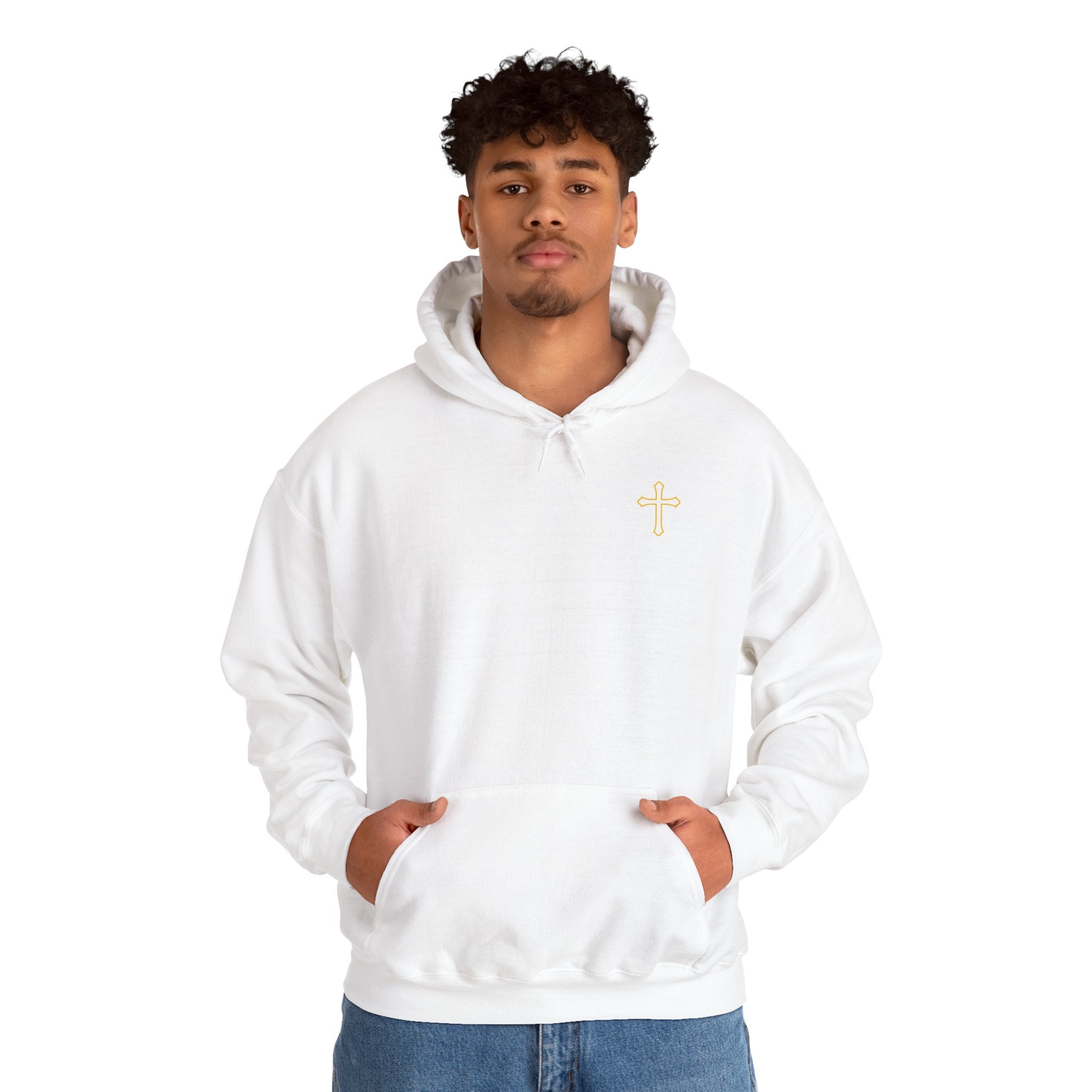 Walk With God Cotton Cross Hoodie