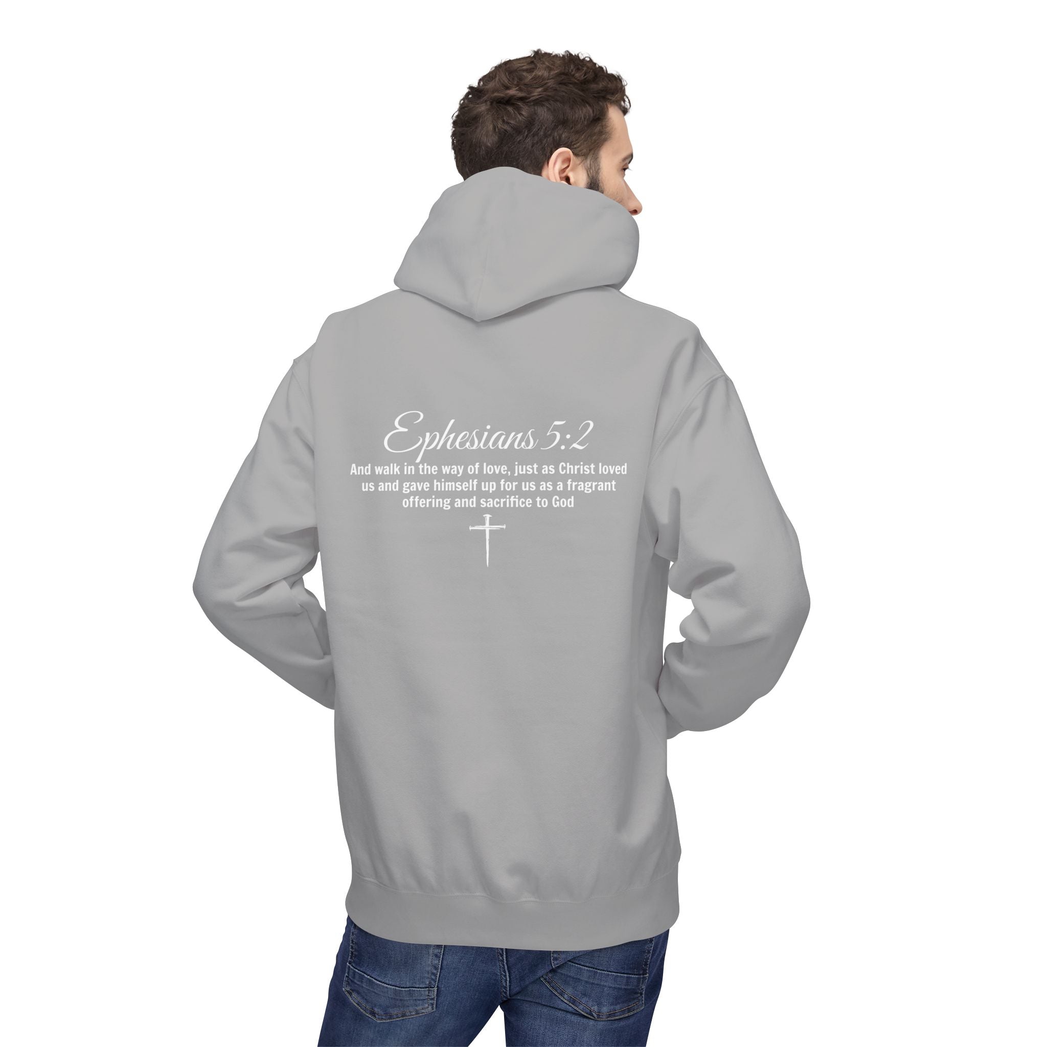 Ephesians 5:2 Sacrifice Collection Cotton Hoodie