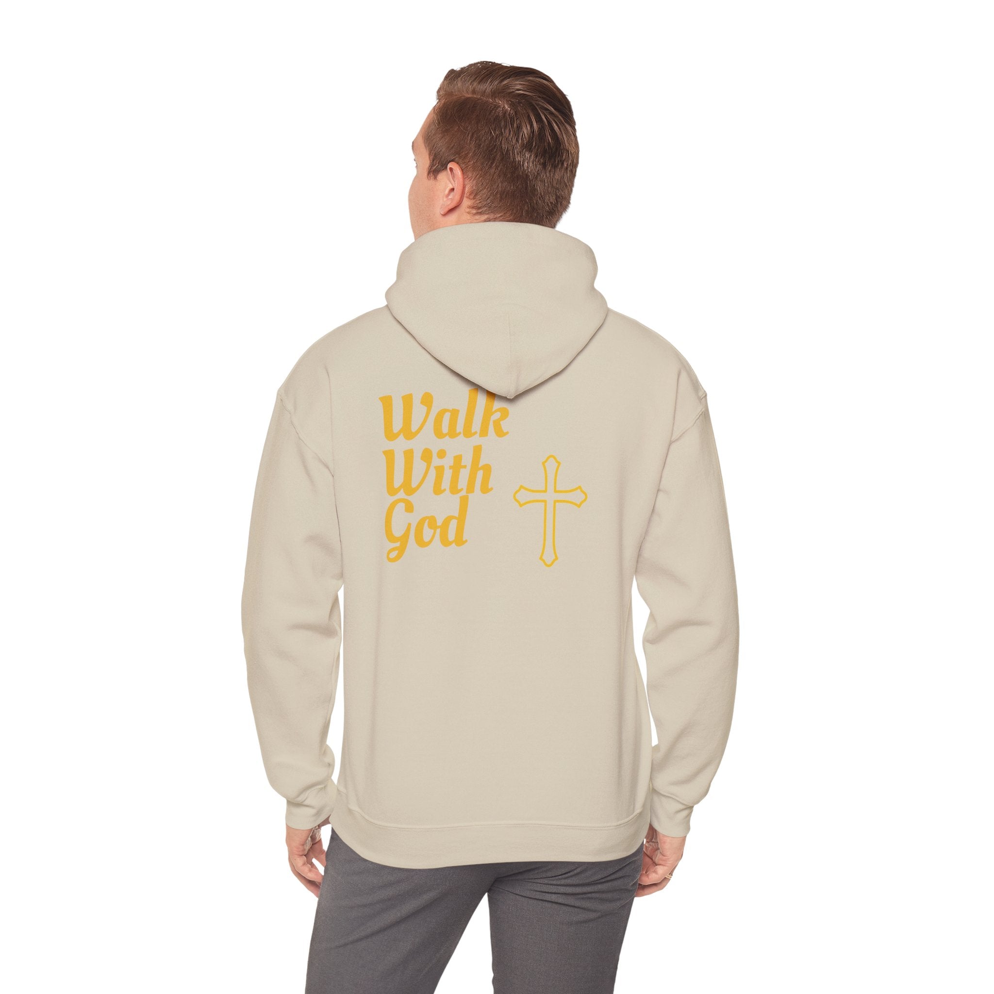 Walk With God Cotton Cross Hoodie