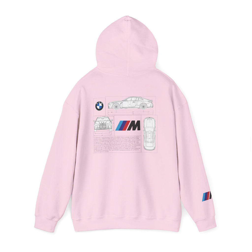 Blueprint Automotive Unisex Hoodie - M4 Design