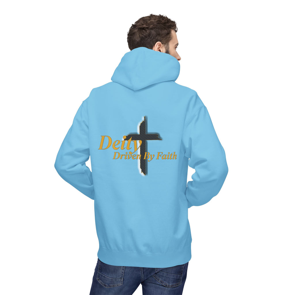 Driven By Faith Carbon Cross Hoodie