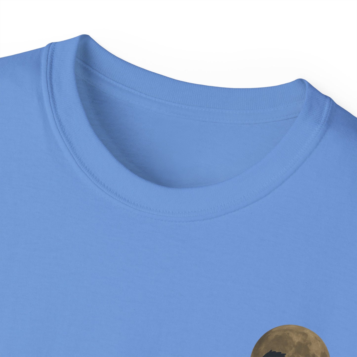 Unisex Cotton Mustang "Run Wild" Moon Car Tee