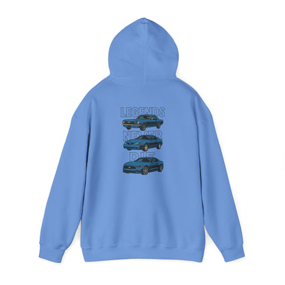 Legends Never Die Mustang Cotton Hoodie