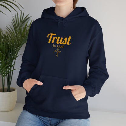 Trust In God Cotton Hoodie