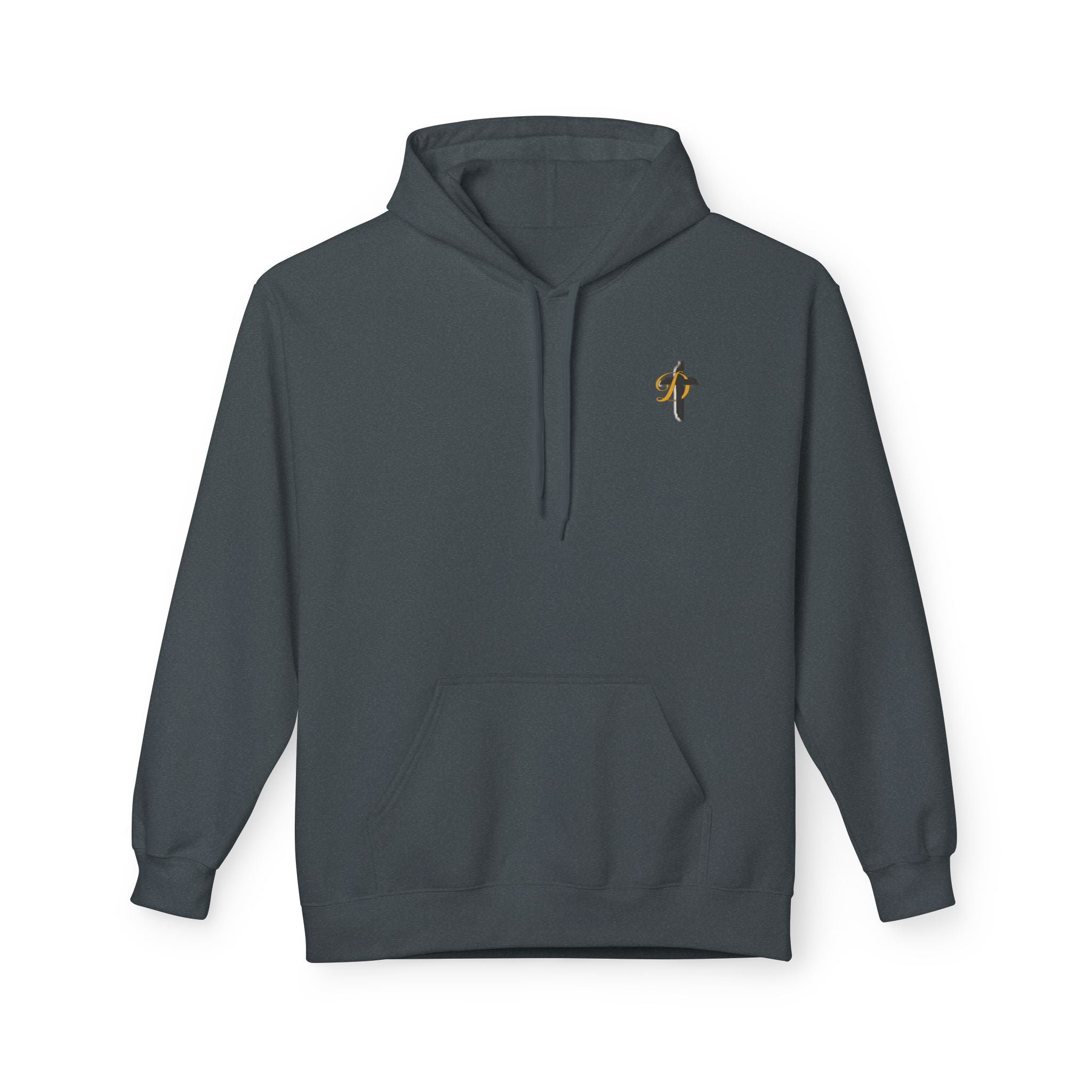 Driven By Faith Carbon Cross Hoodie