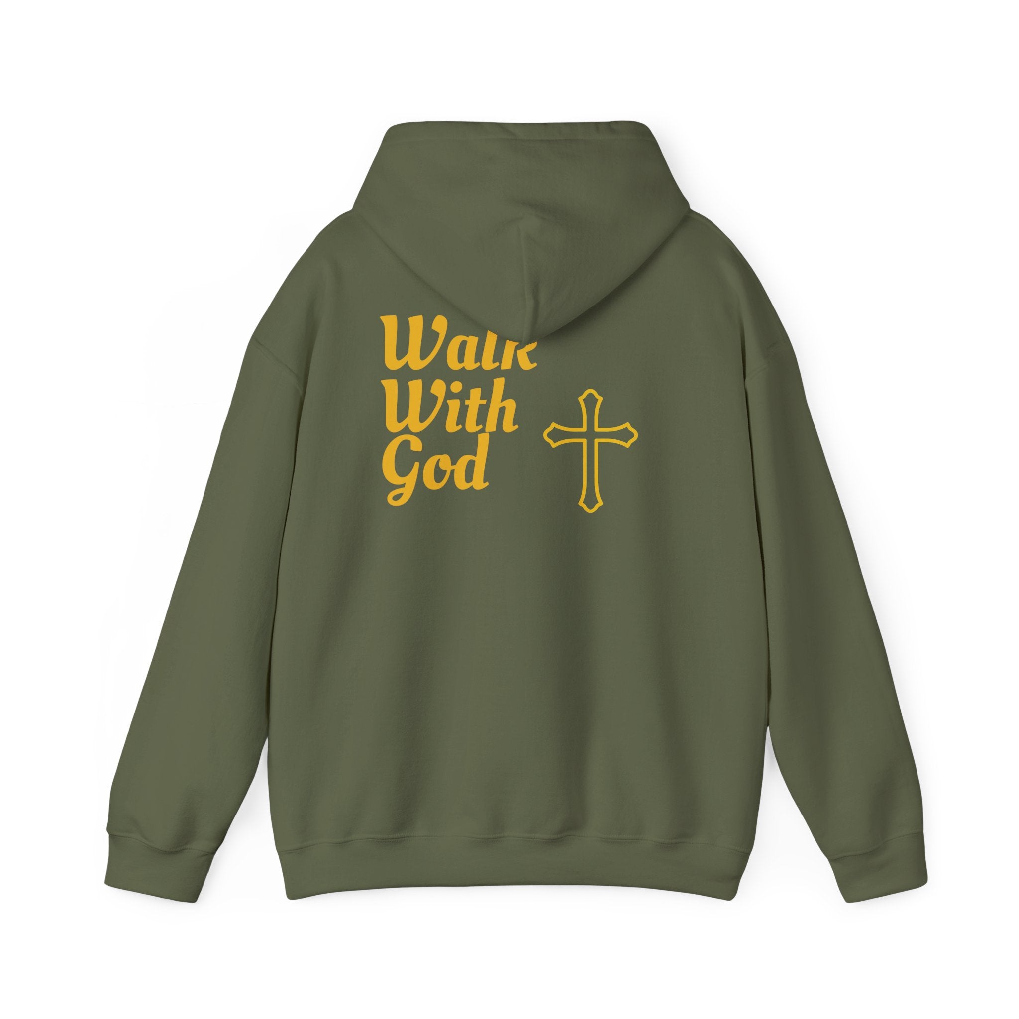 Walk With God Cotton Cross Hoodie