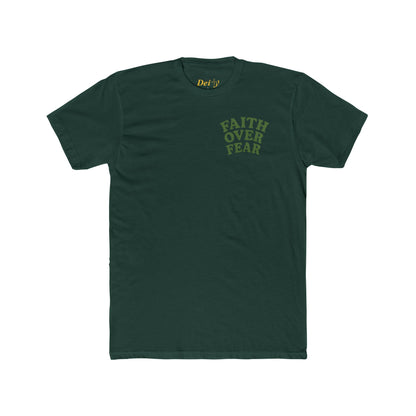 Faith Over Fear Pastel Unisex Cotton Tee