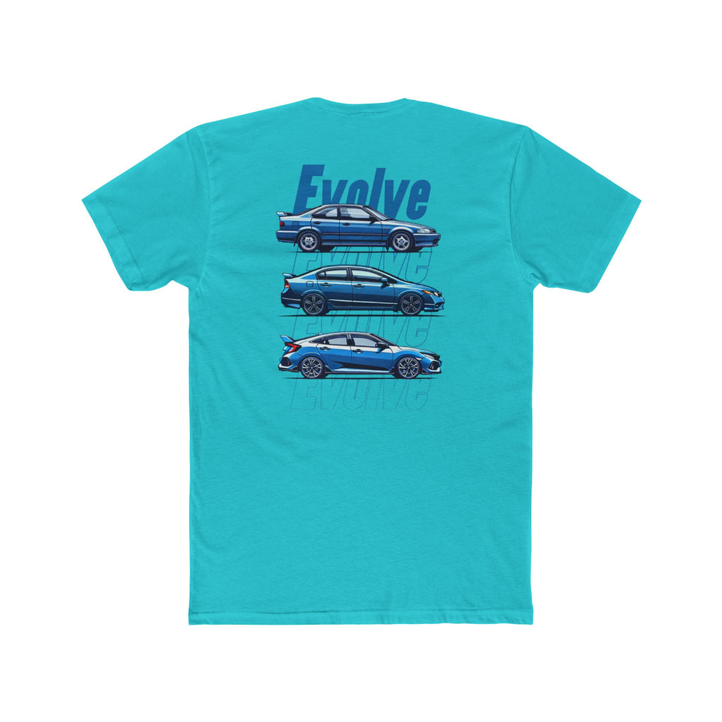 Evolve Blue Sport Short Sleeve