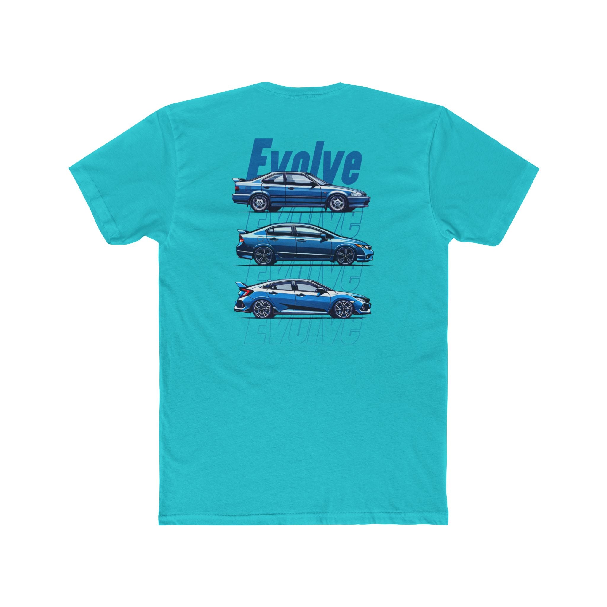 Evolve Blue Sport Short Sleeve