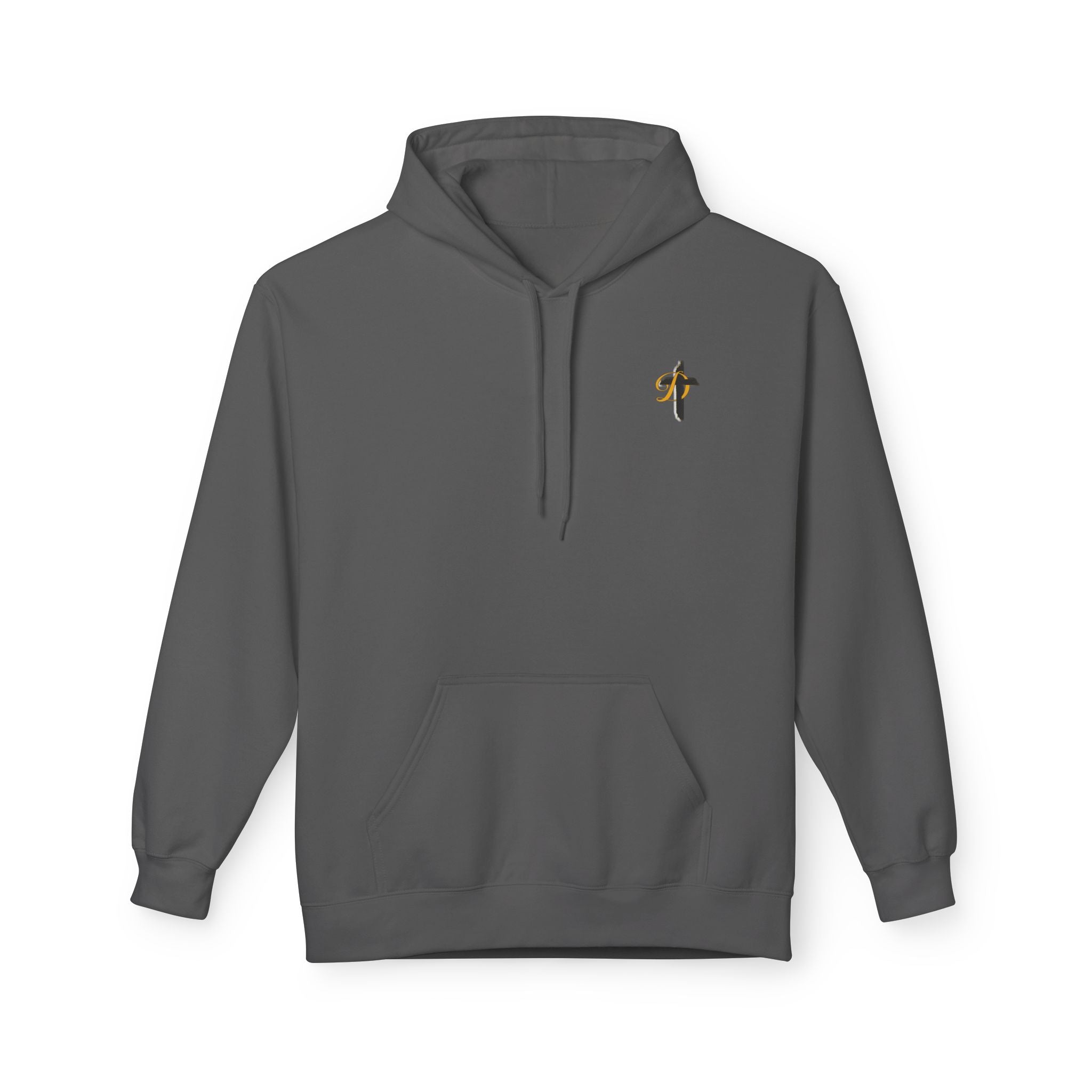 Driven By Faith Carbon Cross Hoodie