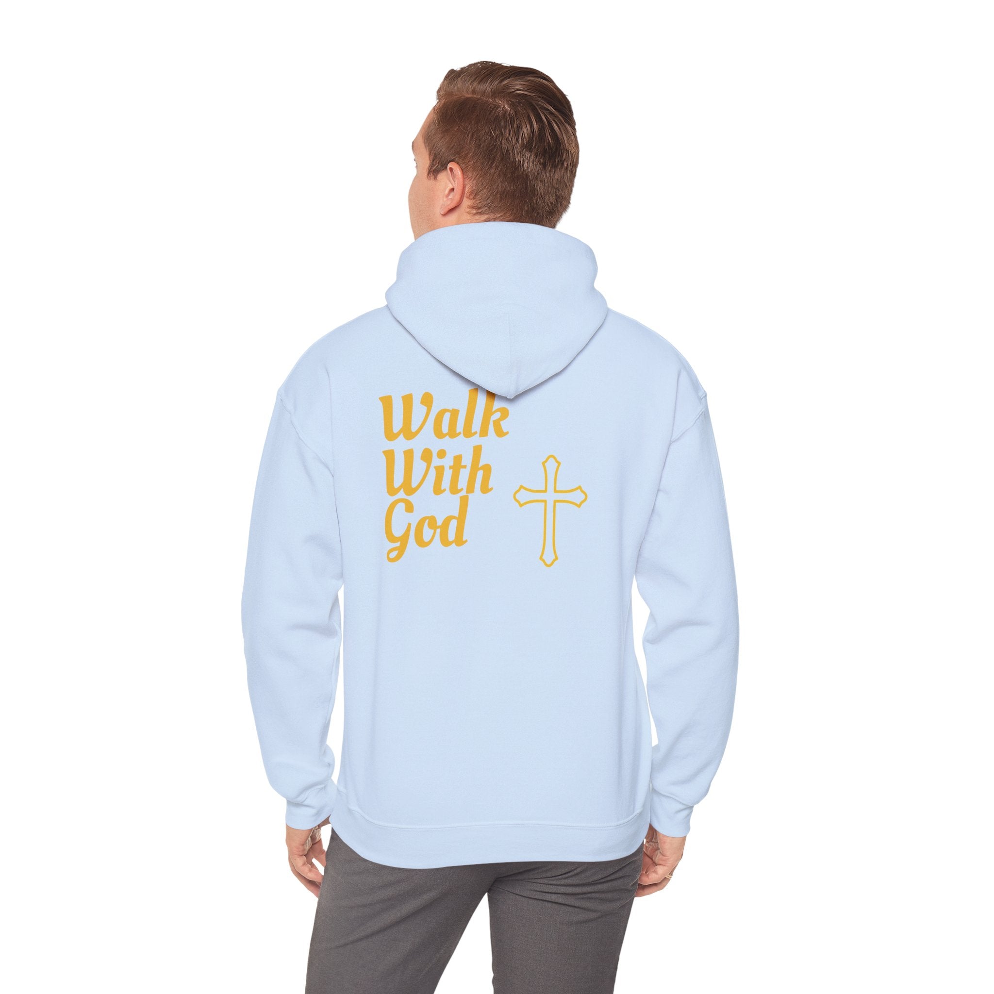 Walk With God Cotton Cross Hoodie