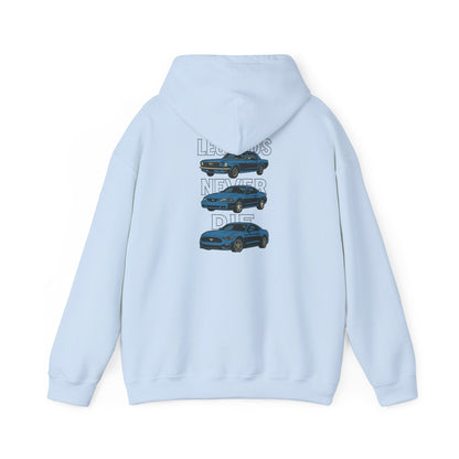 Legends Never Die Mustang Cotton Hoodie