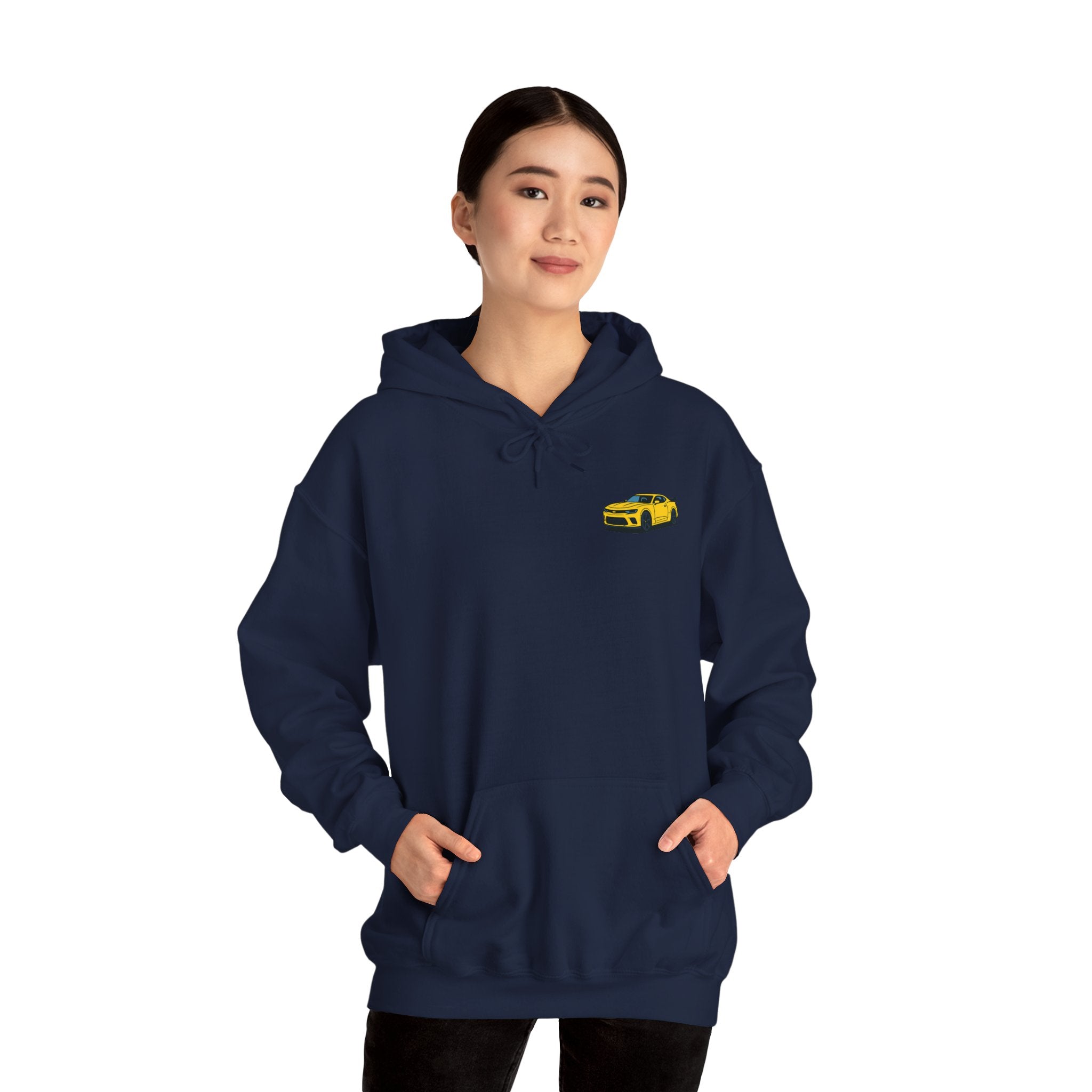 Cotton Camero Car Unisex Hoodie