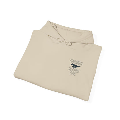 Legends Never Die Mustang Cotton Hoodie