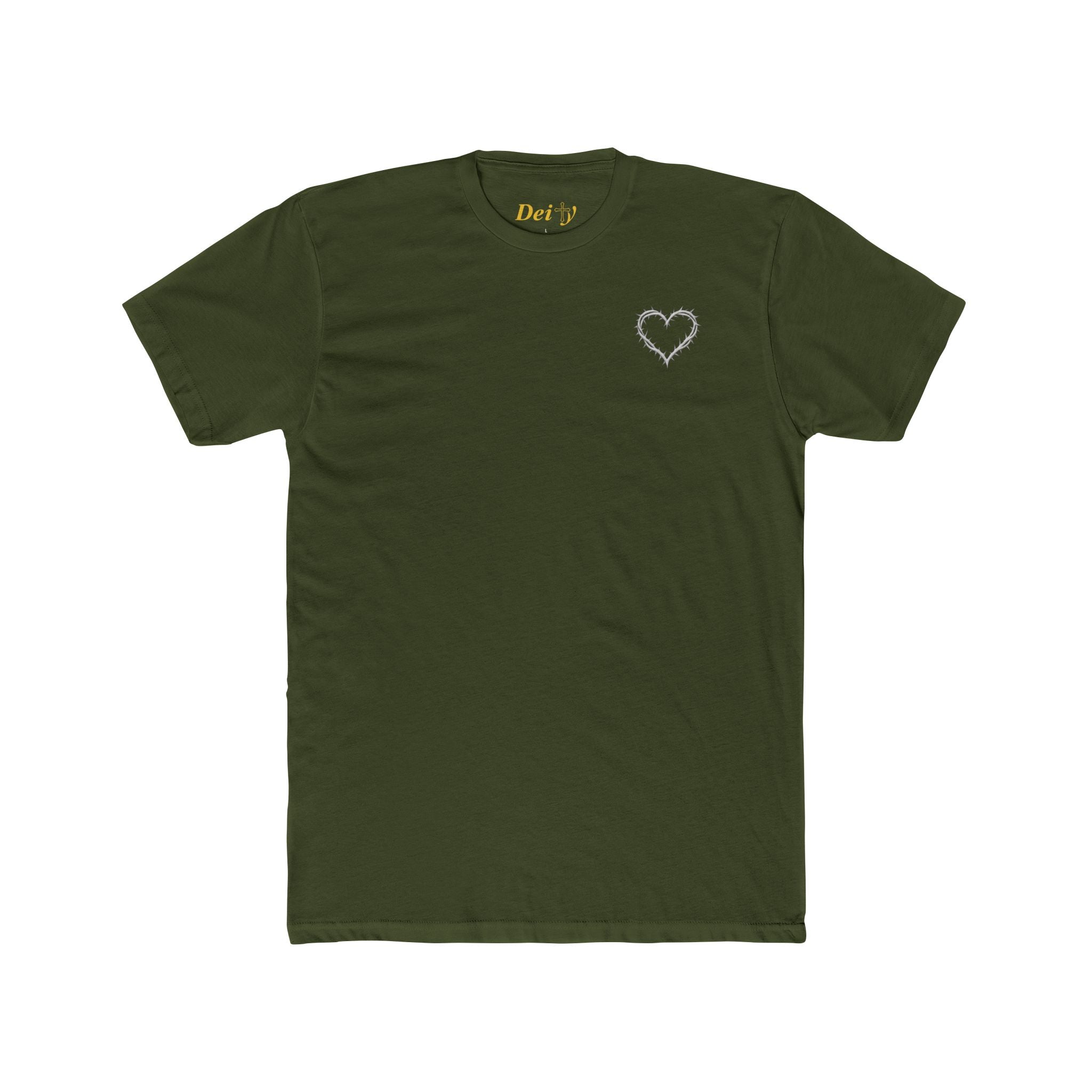 Matthew 5:8 Thorn Heart Cotton Tee