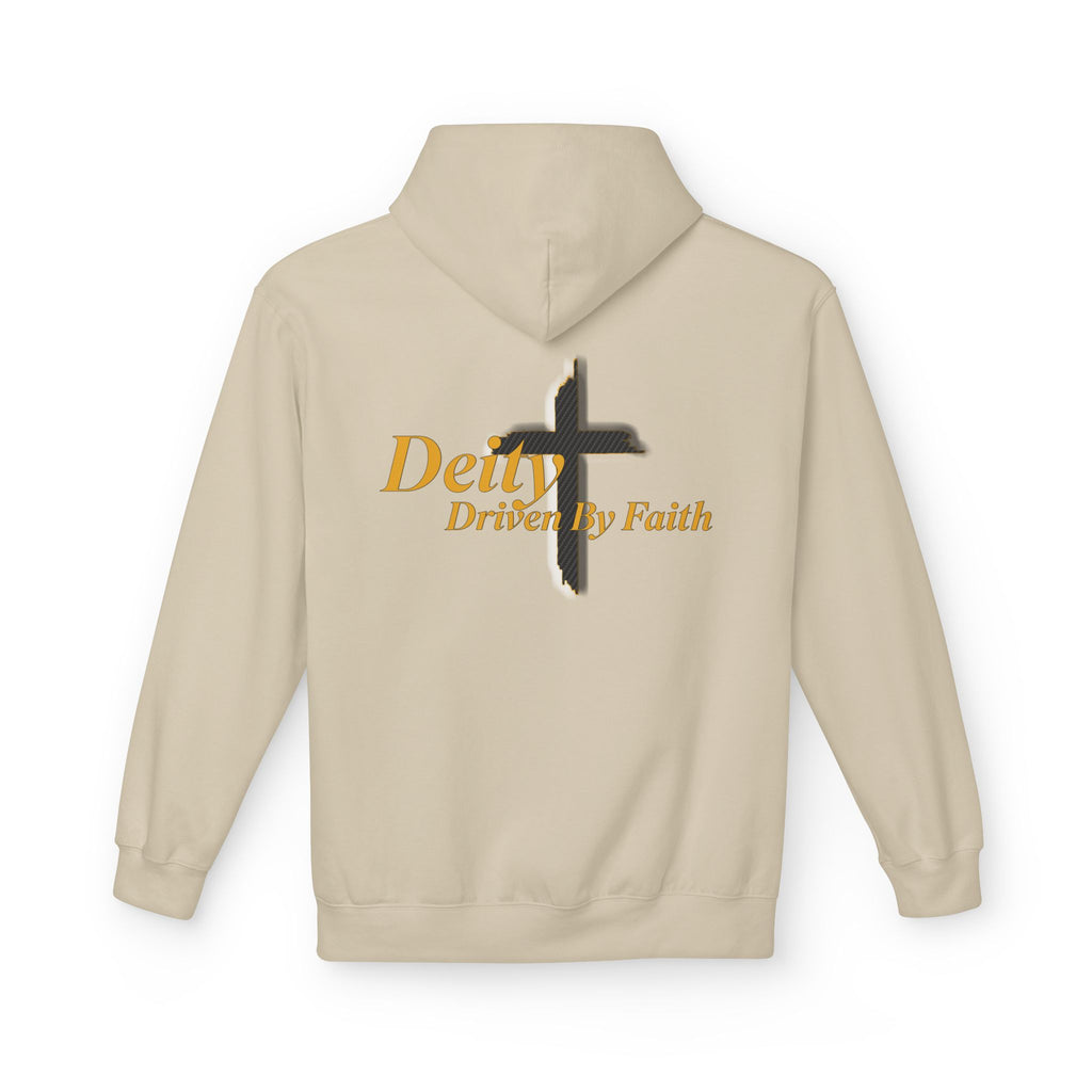 Driven By Faith Carbon Cross Hoodie
