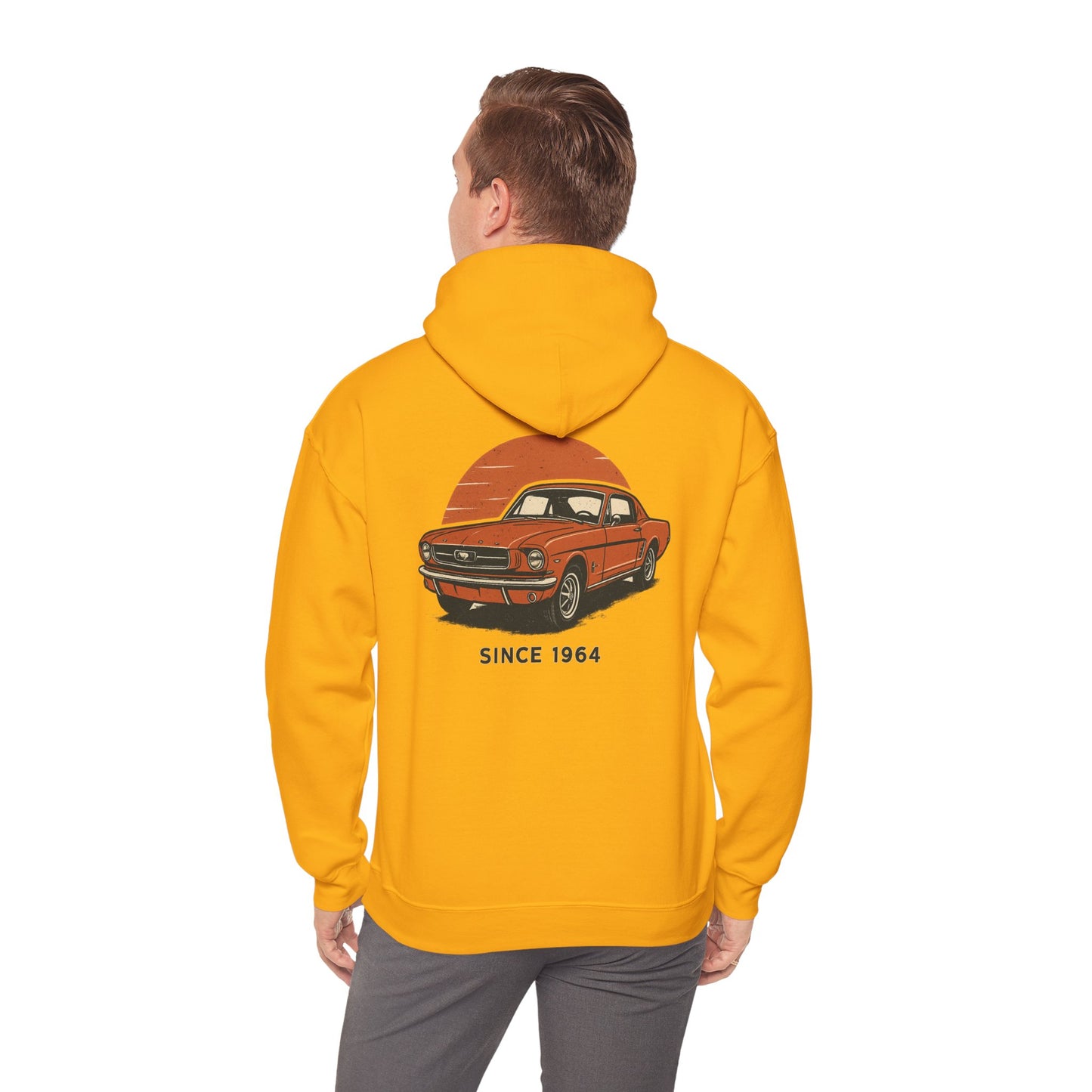Mustang Hoodie "since 1964"- Unisex Heavy Blend Hoodie