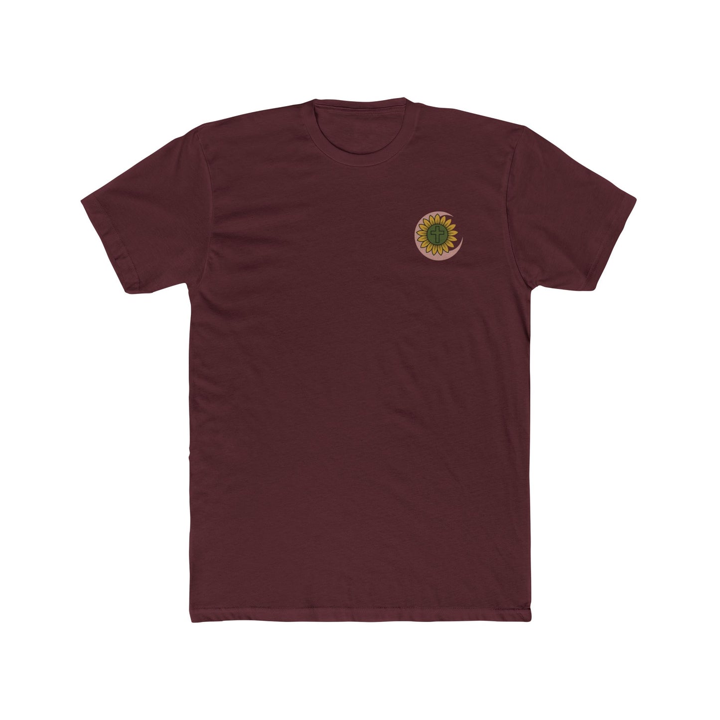 Sunflowers Moon Deity Unisex Cotton Tee