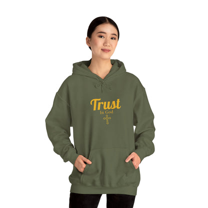 Trust In God Cotton Hoodie