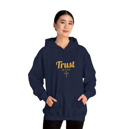 Trust In God Cotton Hoodie