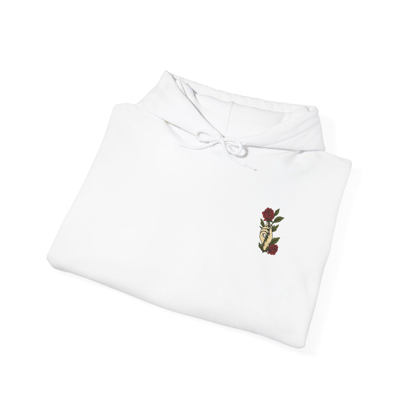 Trust God Rose Unisex Cotton Hoodie