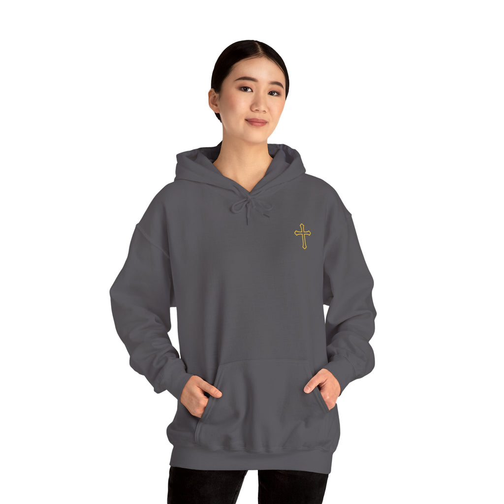 Walk With God Cotton Cross Hoodie