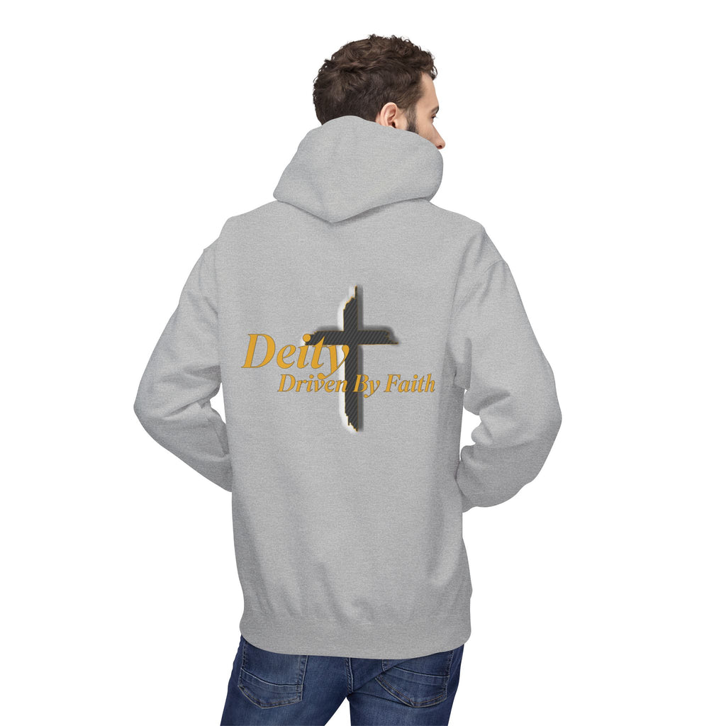 Driven By Faith Carbon Cross Hoodie