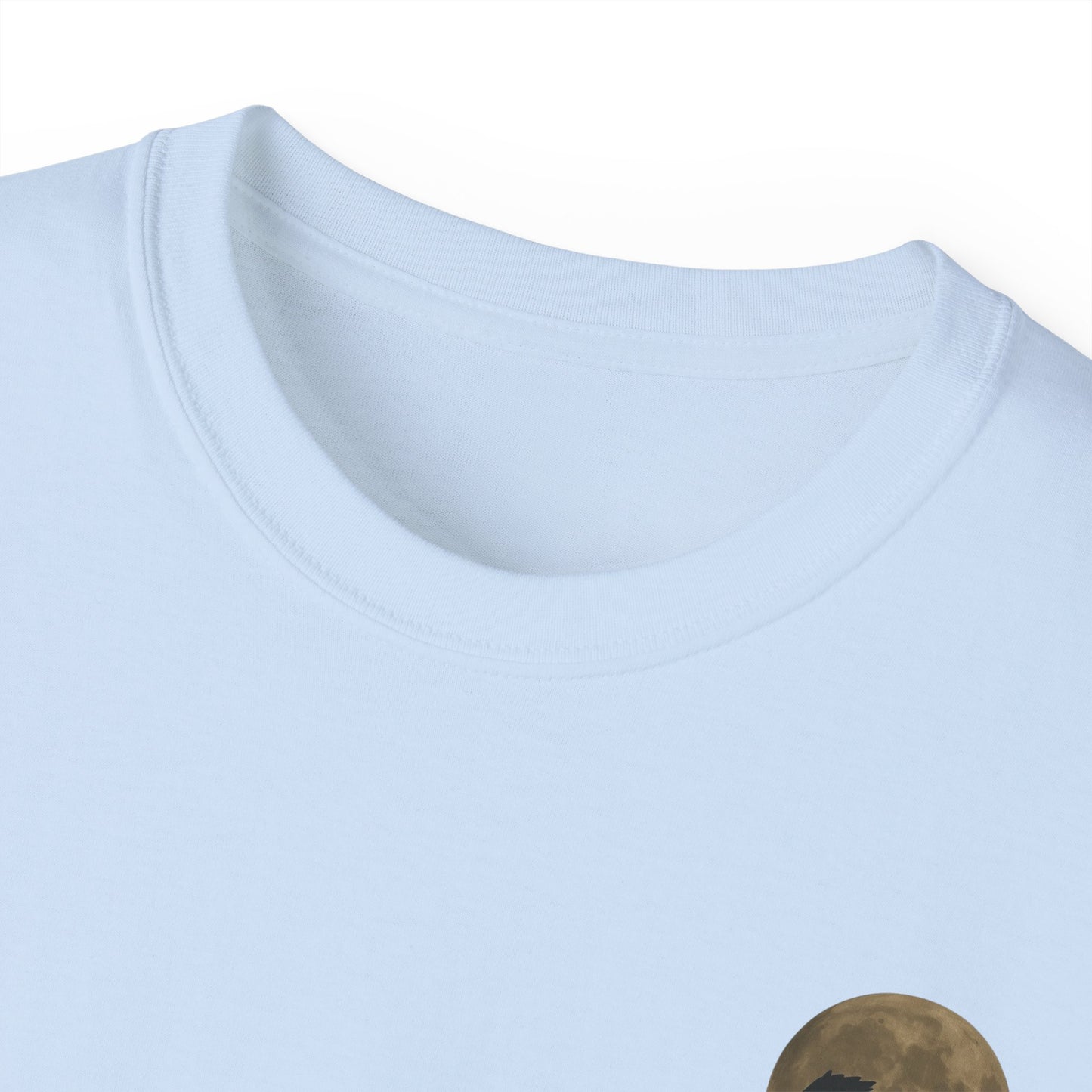 Unisex Cotton Mustang "Run Wild" Moon Car Tee