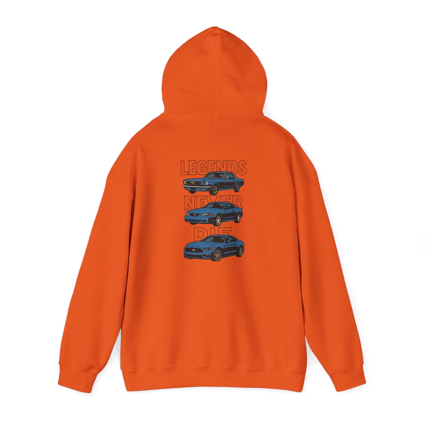 Legends Never Die Mustang Cotton Hoodie