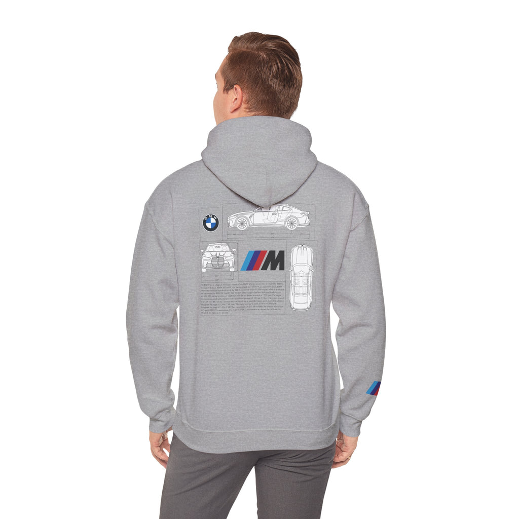 Blueprint Automotive Unisex Hoodie - M4 Design
