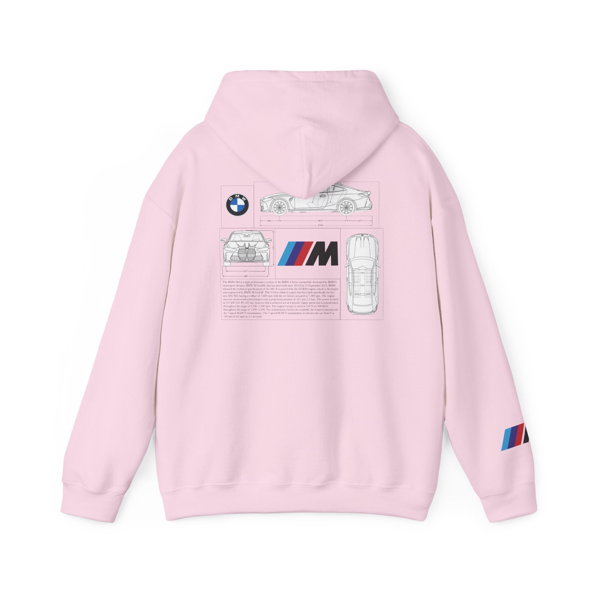 Blueprint Automotive Unisex Hoodie - M4 Design