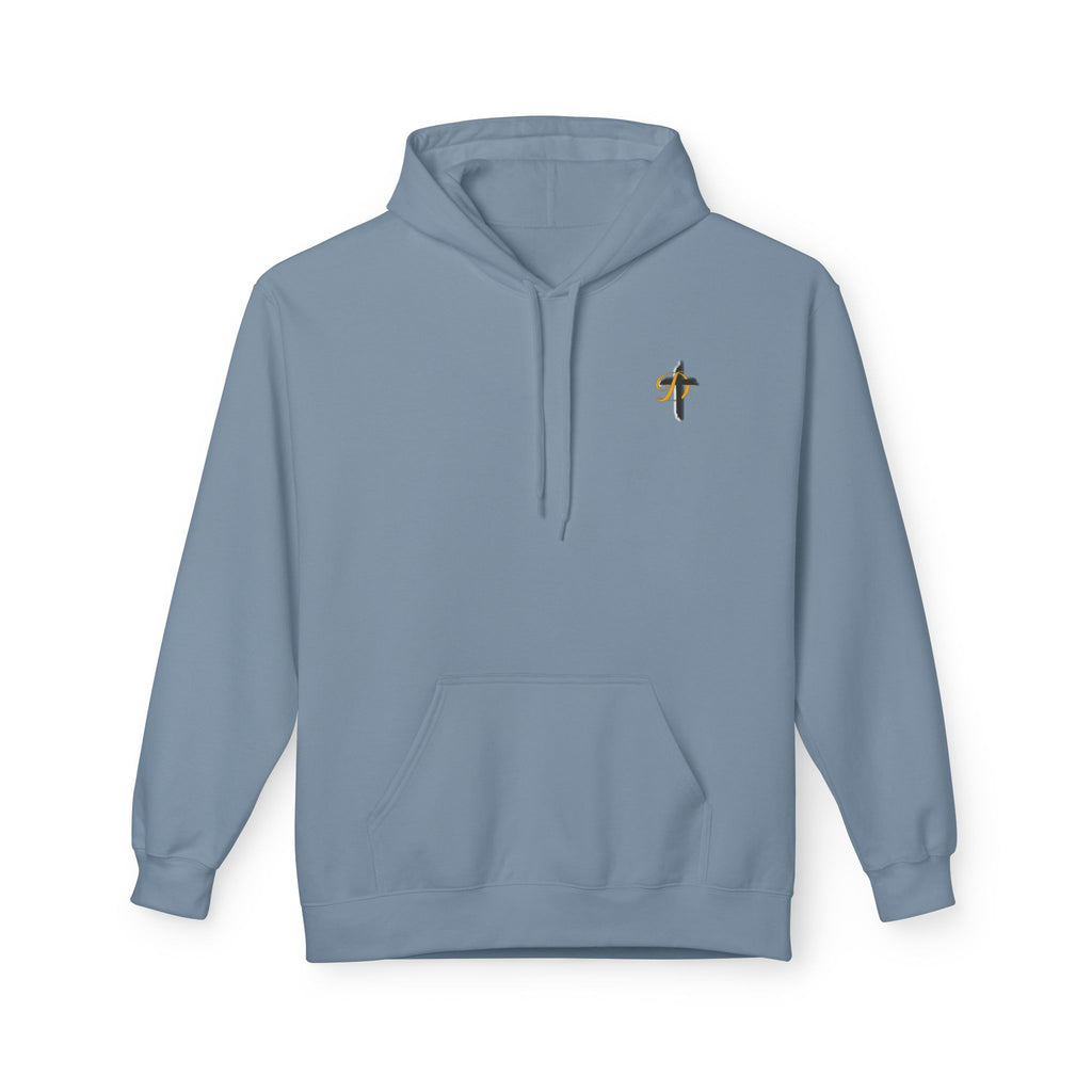 Driven By Faith Carbon Cross Hoodie