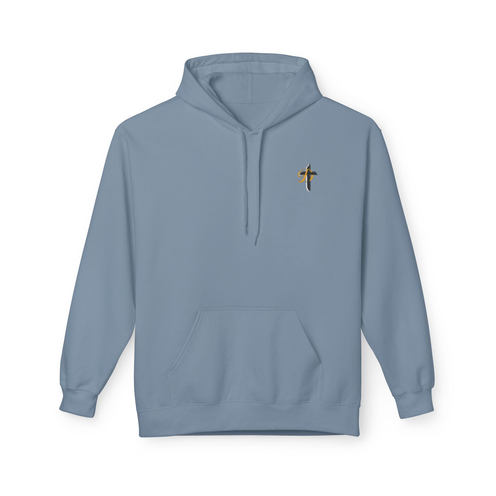 Driven By Faith Carbon Cross Hoodie