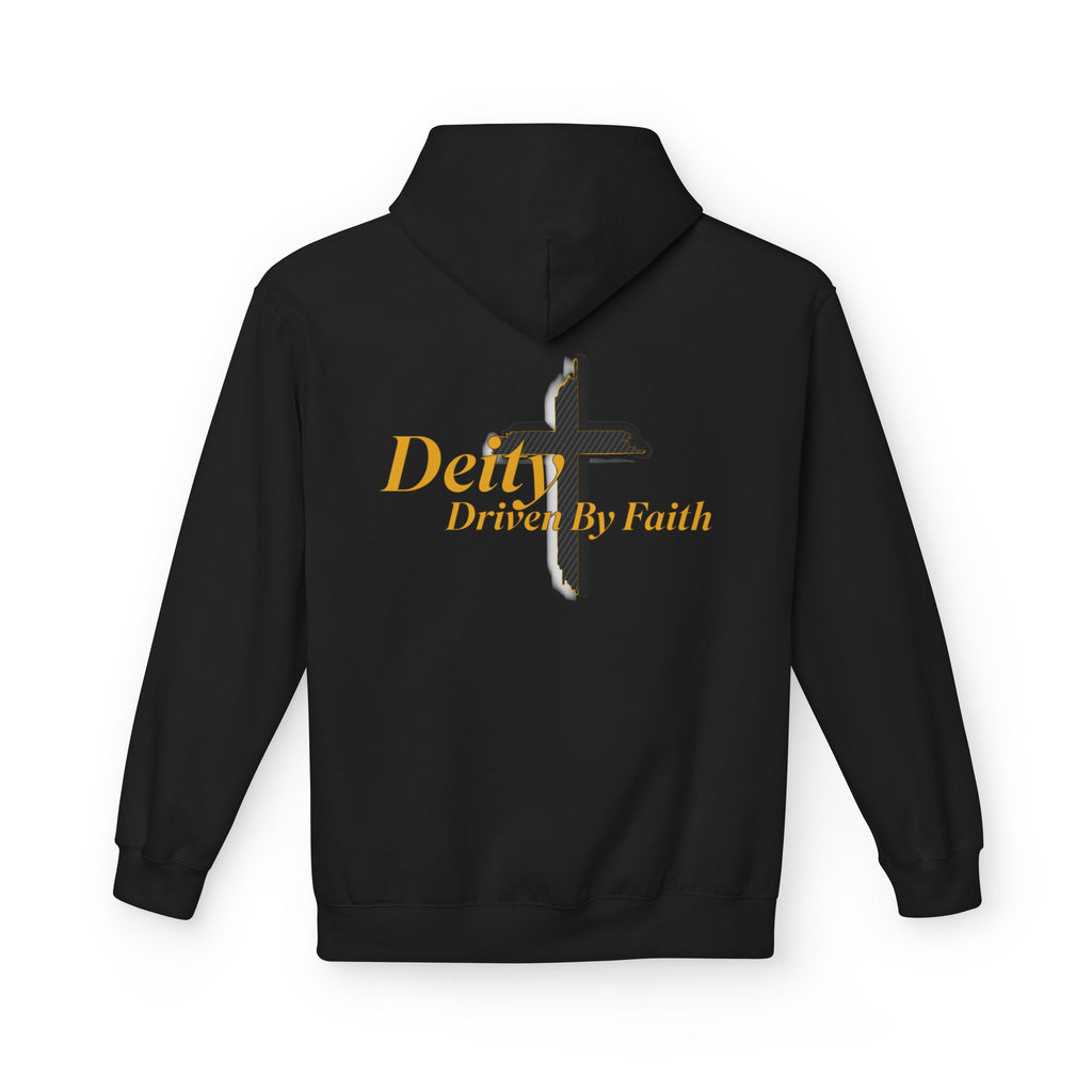 Driven By Faith Carbon Cross Hoodie