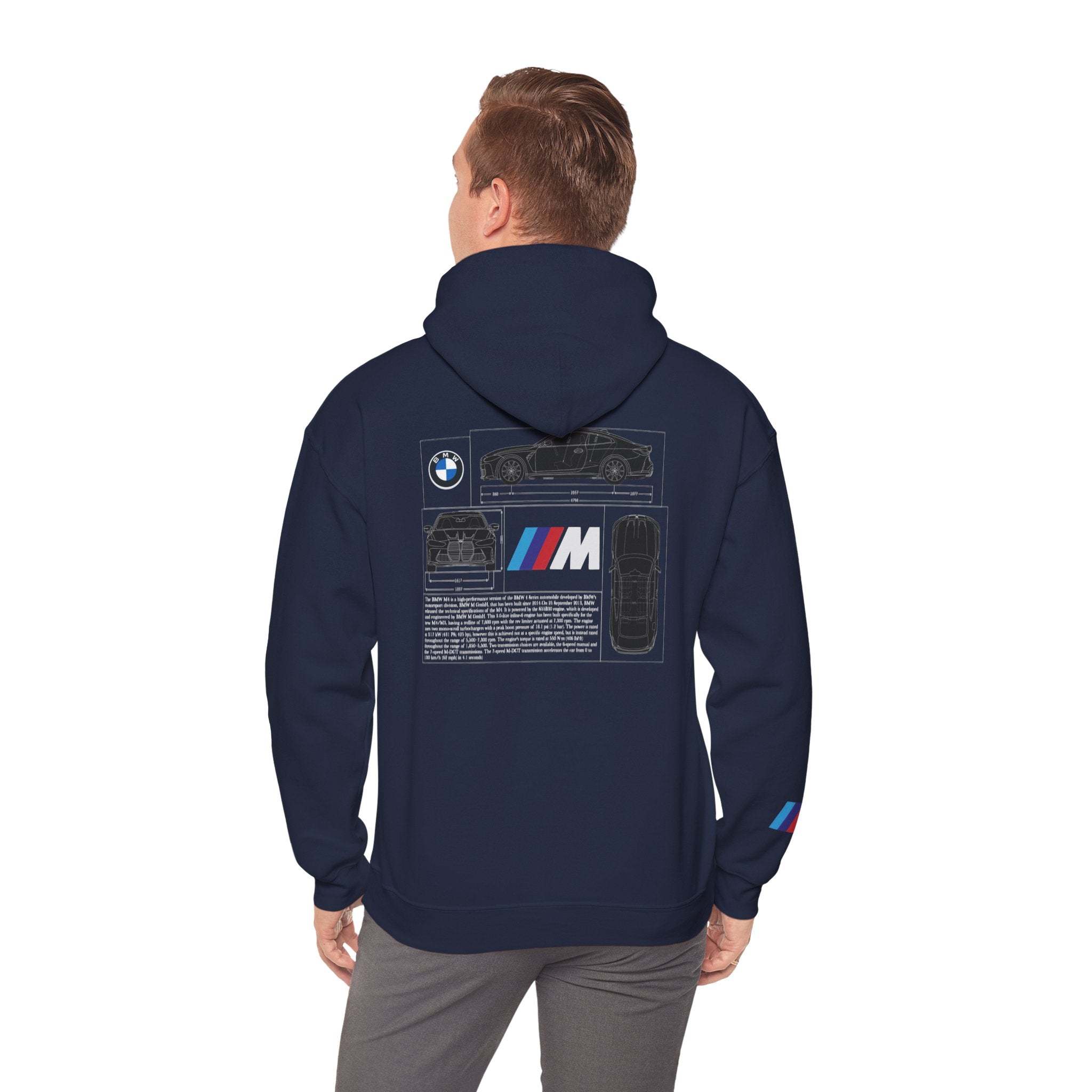 Blueprint Automotive Unisex Hoodie - M4 Design