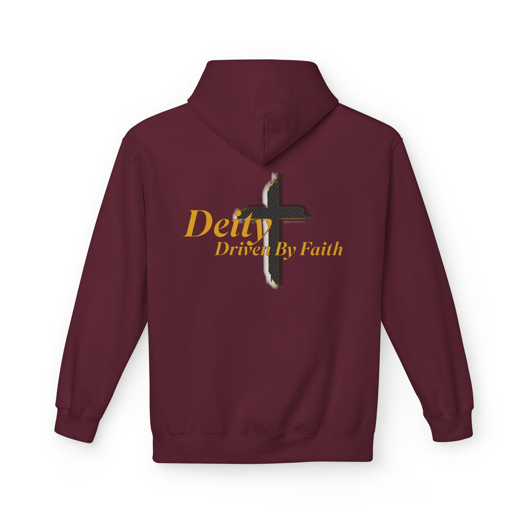 Driven By Faith Carbon Cross Hoodie