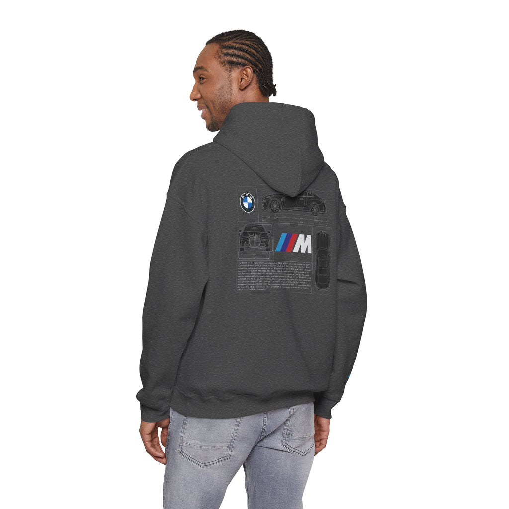Blueprint Automotive Unisex Hoodie - M4 Design