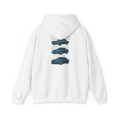 Legends Never Die Mustang Cotton Hoodie