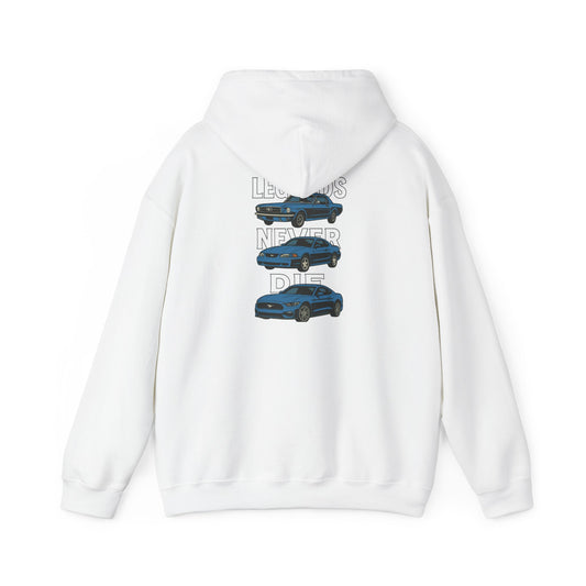 Legends Never Die Mustang Cotton Hoodie