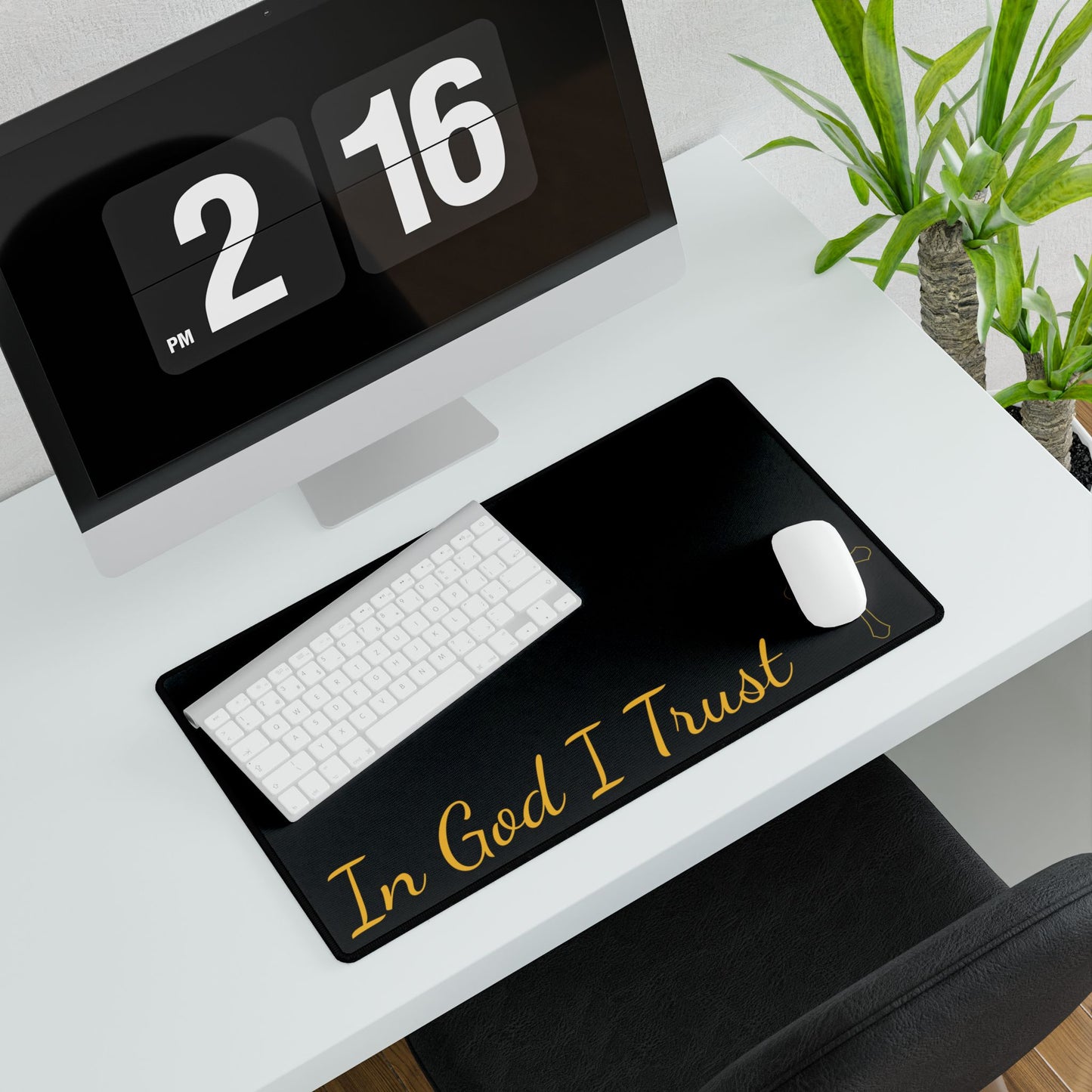 Trust In God Deity Desk Mat