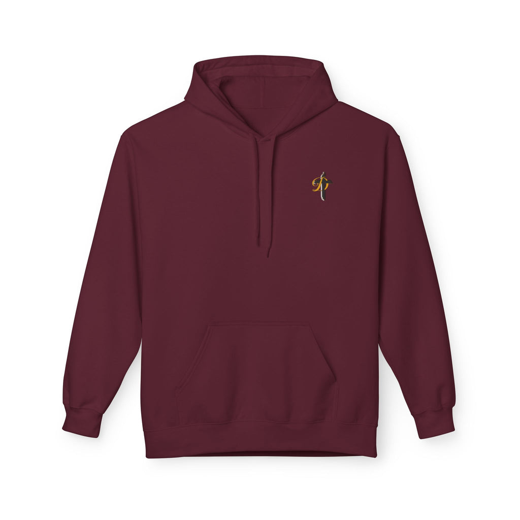 Driven By Faith Carbon Cross Hoodie
