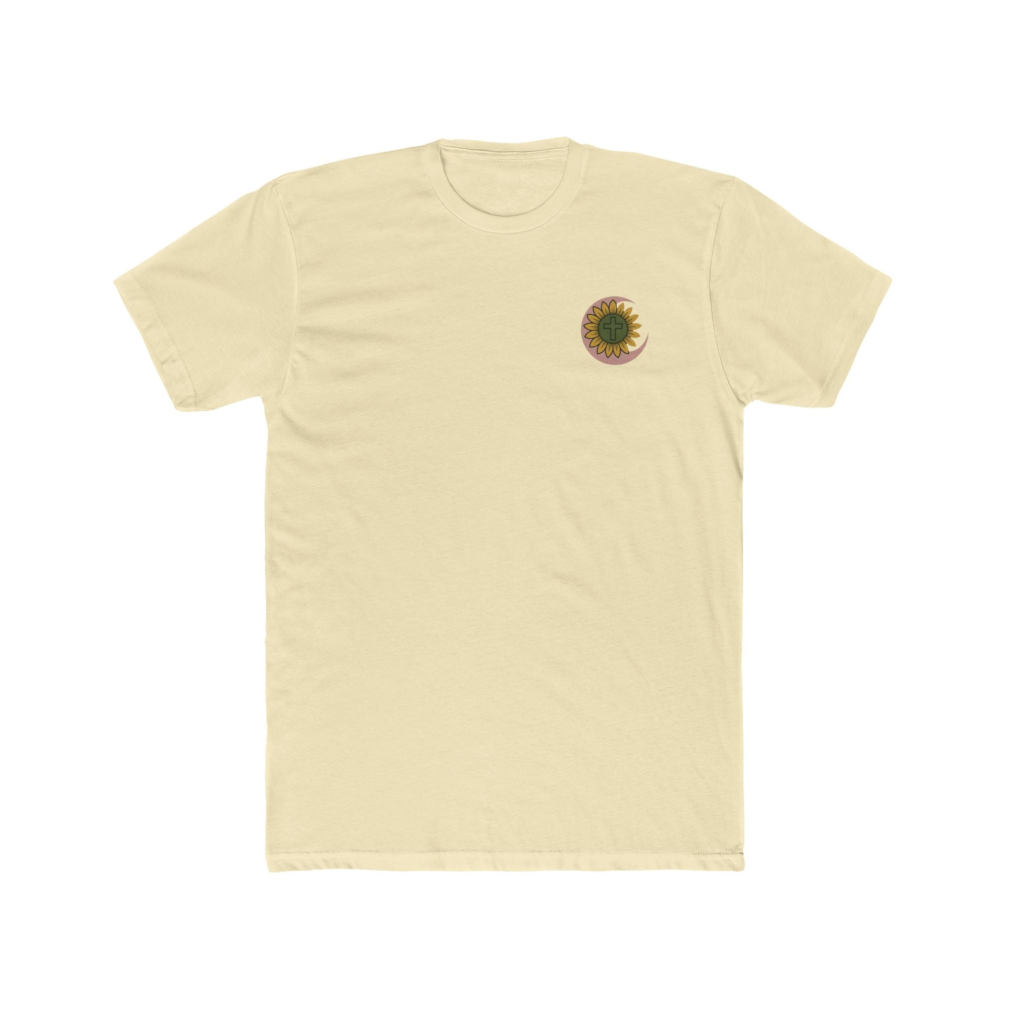 Sunflowers Moon Deity Unisex Cotton Tee