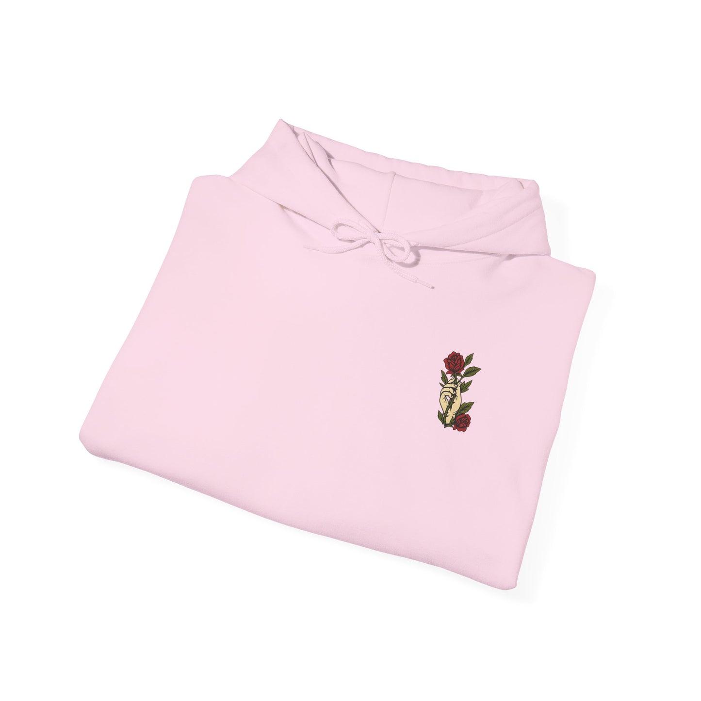 Trust God Rose Unisex Cotton Hoodie