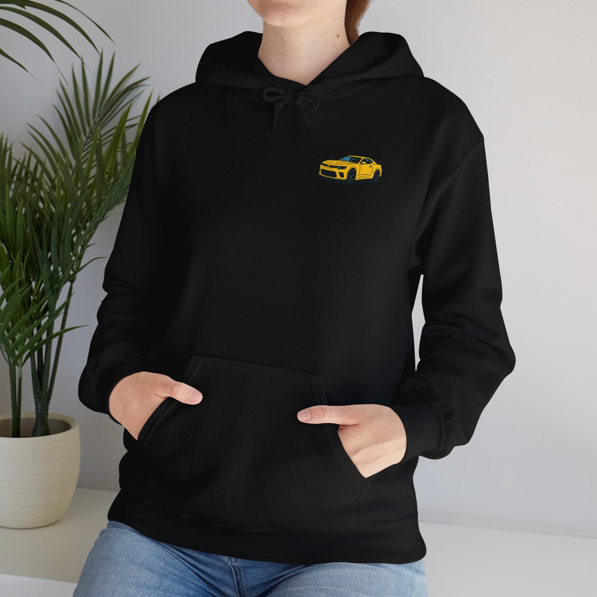 Cotton Camero Car Unisex Hoodie