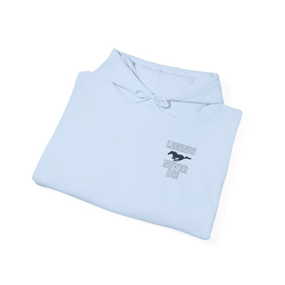 Legends Never Die Mustang Cotton Hoodie