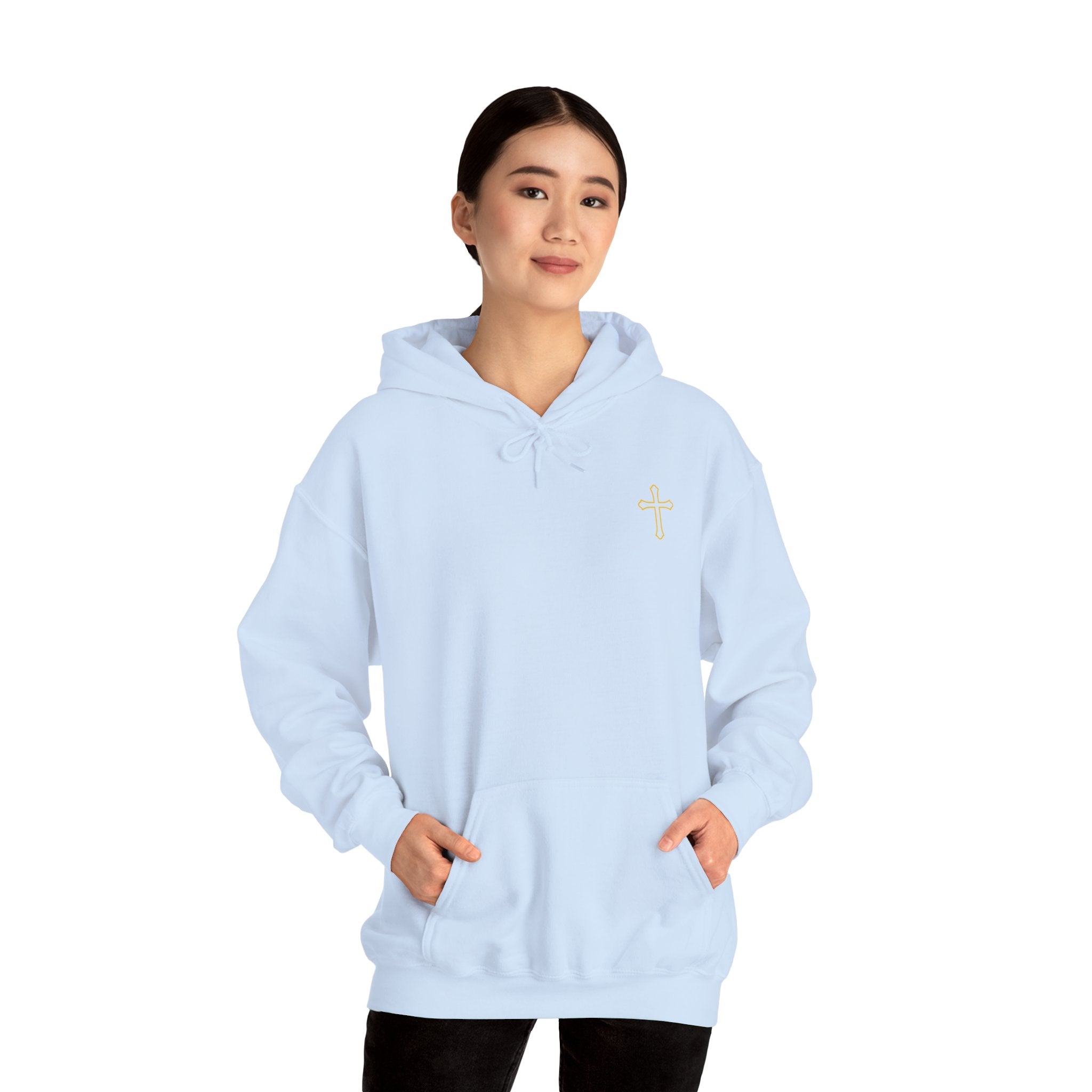 Walk With God Cotton Cross Hoodie