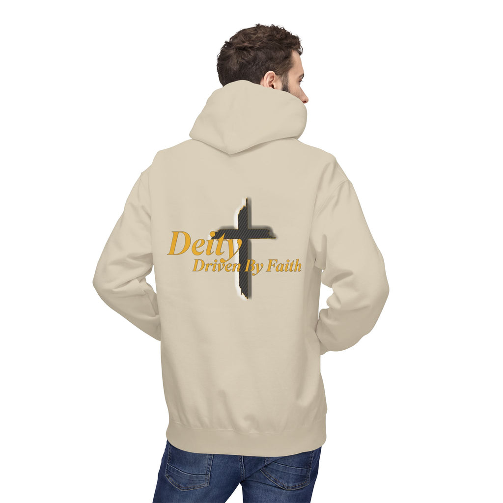 Driven By Faith Carbon Cross Hoodie