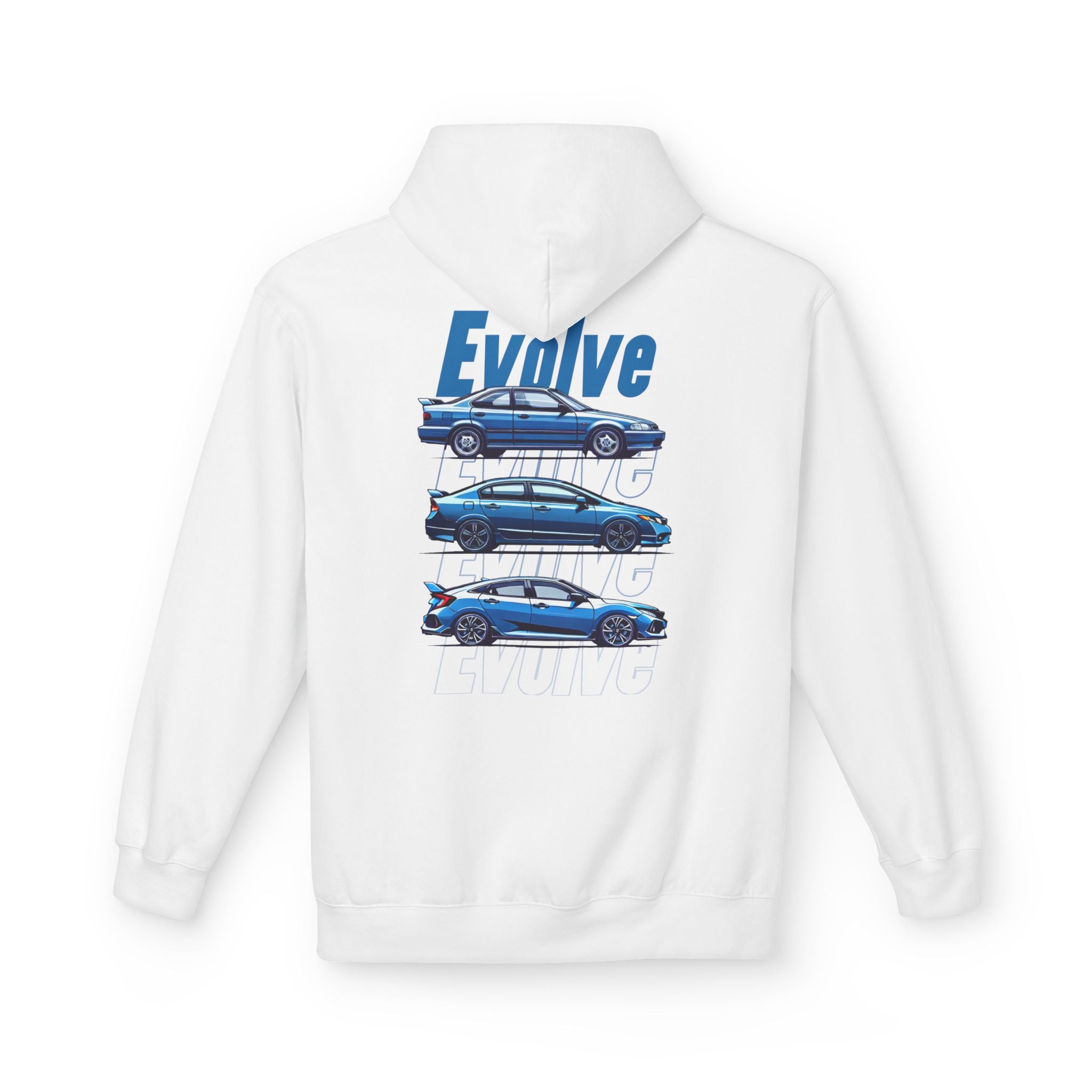 Evolve Blue Sport Cotton Hoodie