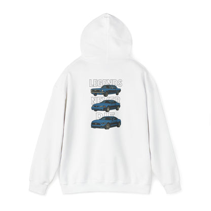 Legends Never Die Mustang Cotton Hoodie