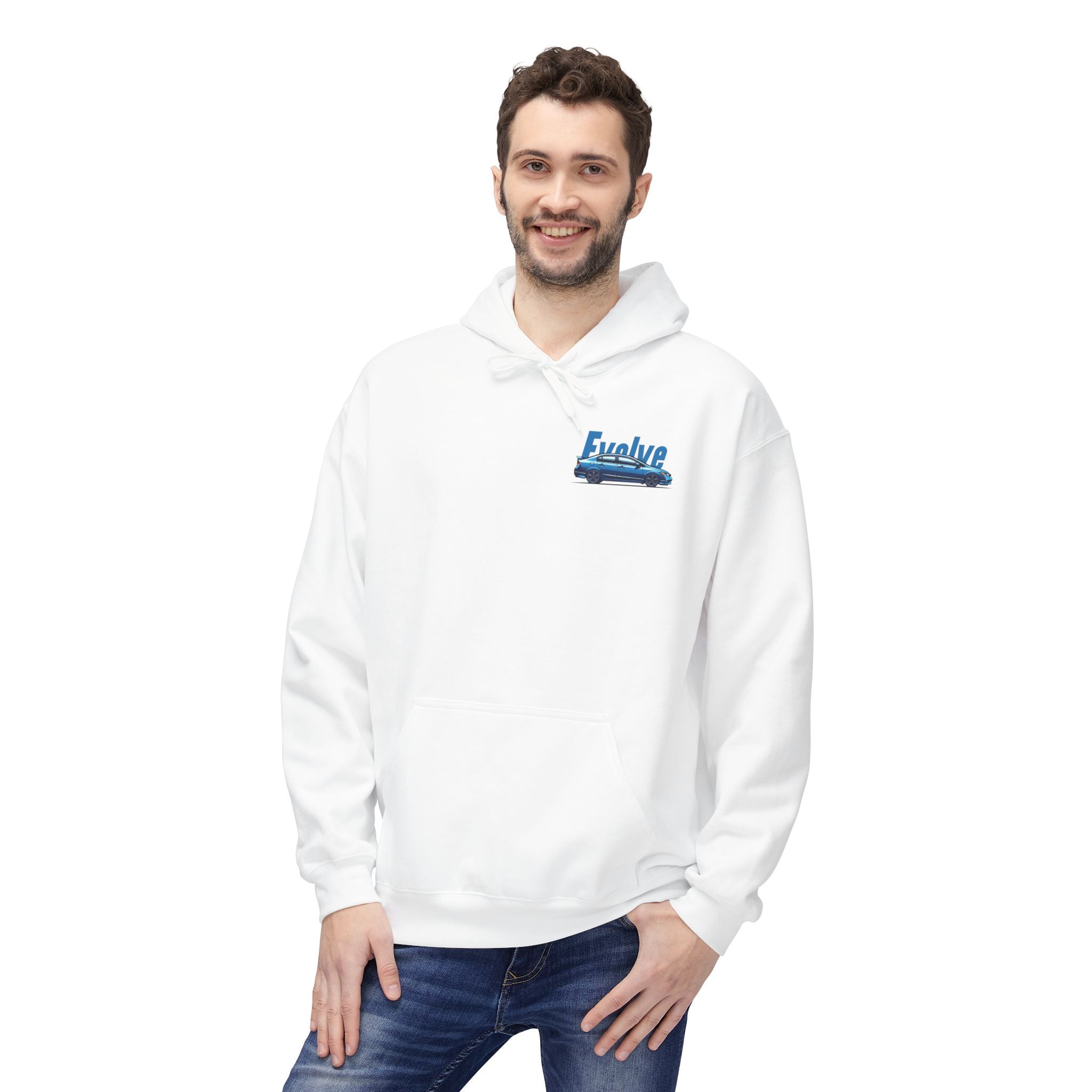 Evolve Blue Sport Cotton Hoodie